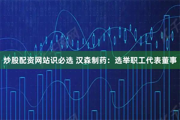 炒股配资网站识必选 汉森制药：选举职工代表董事